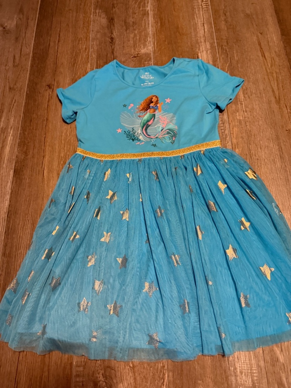 Disney The Little Mermaid Turquoise Dress